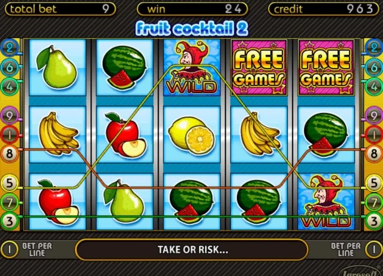 2 fruit cocktail en dinero